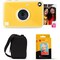 Kodak Printomatic+ Instant Print Digital Camera Starter Bundle + Carrying Case + Zink 20pk Sticky-Back Photo Paper - 10MP, Full-Color Photos, RGB LED Status Indicator
